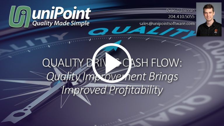 uniPoint Quality Drives Cash Flow